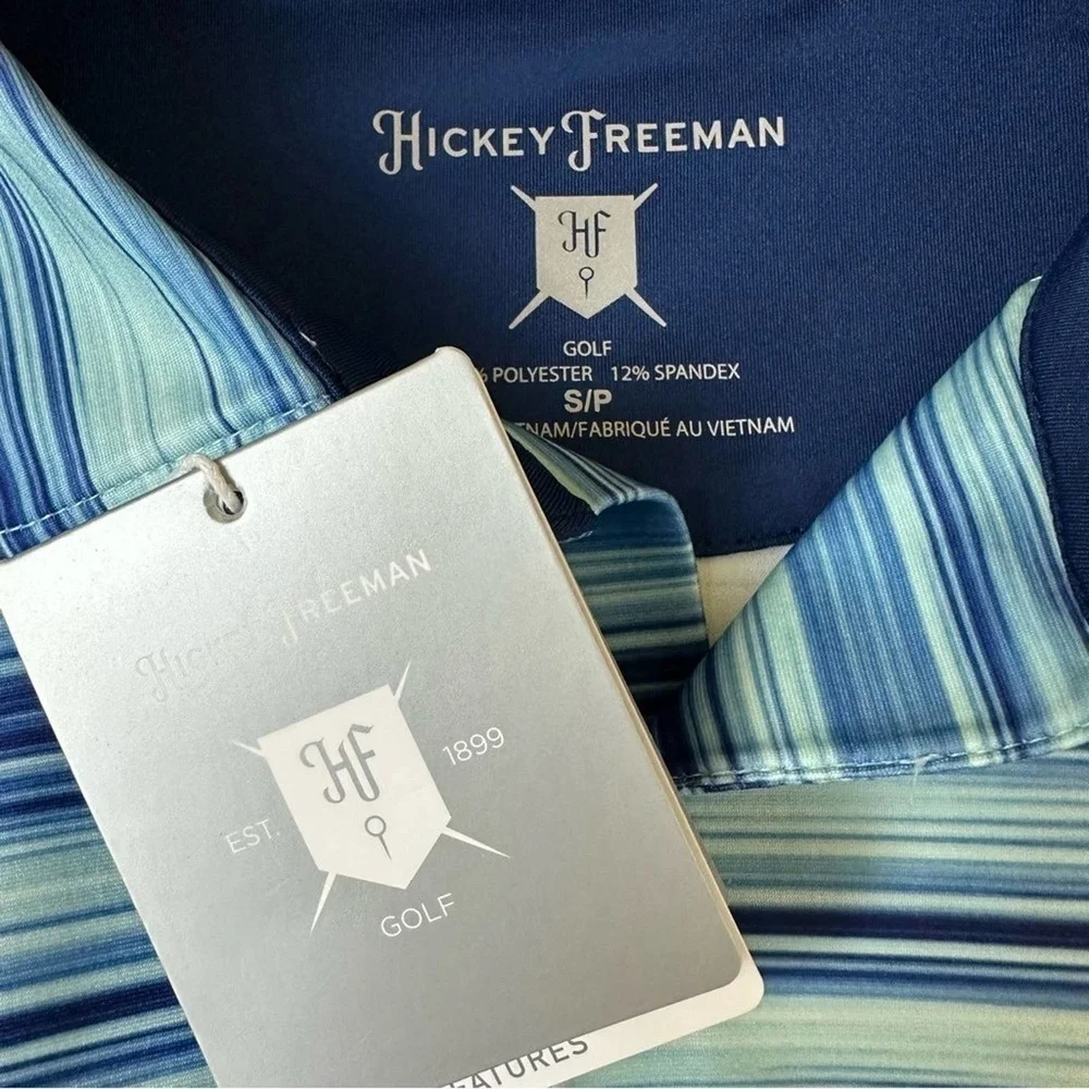NEW Hickey Freeman Golf Polo